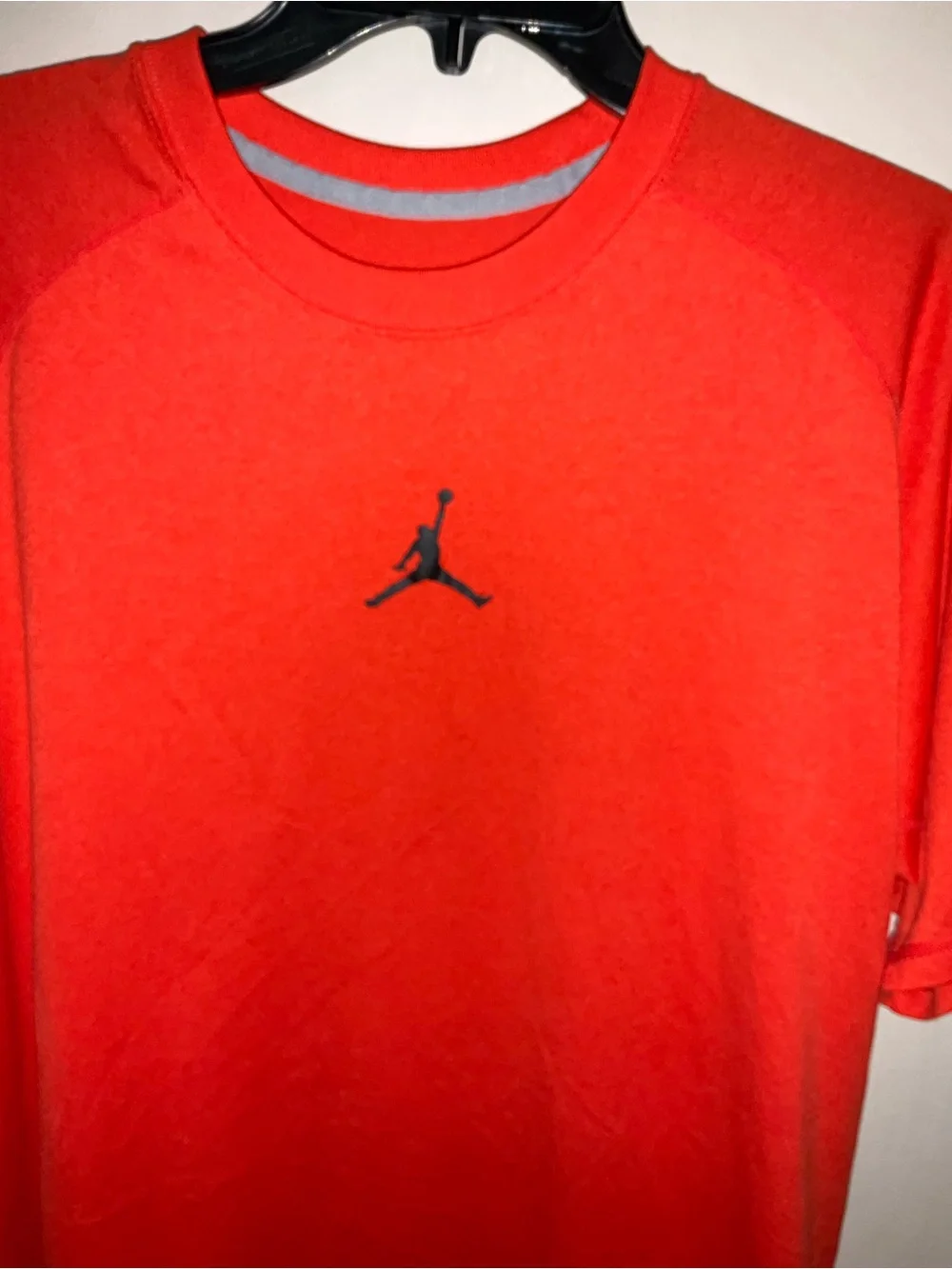 Jordan Orange Short-Sleeve Crewneck T-Shirt